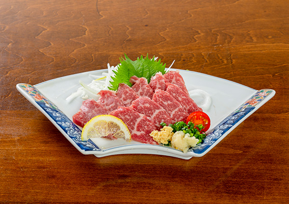 特上!霜降り馬刺し
